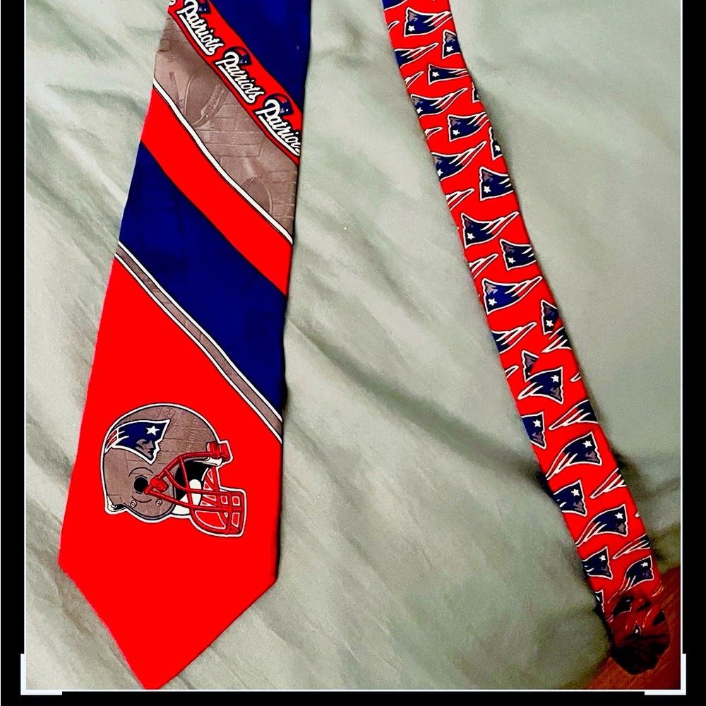 Vintage New England Patriots 1996 Silk Tie